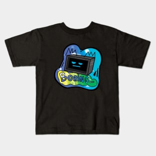 Fnf Hex emoji boring Kids T-Shirt